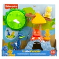 thumbnail image 7 of Fisher-Price Little People Spin & Play Dinosaur Playground Toddler Playset, 6 Pieces, 7 of 7