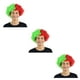 thumbnail image 2 of Soidarity Peluca de payaso pelo fiesta de Navidad pelos sintéticos multiusos amplia aplicación tocado accesorio disfraz divertido Type1 NO1, 2 of 6