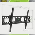 thumbnail image 3 of PROMOUNTS Tilting TV Wall Mount for 92 inch Flat and Curved TVs up to 165lbs with Max VESA 800x400mm, 3 of 10