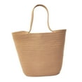 thumbnail image 3 of Bolso de hombro Strade Fareast Limited tejido para mujer bolso de mano bohemio portátil Color camello, 3 of 8