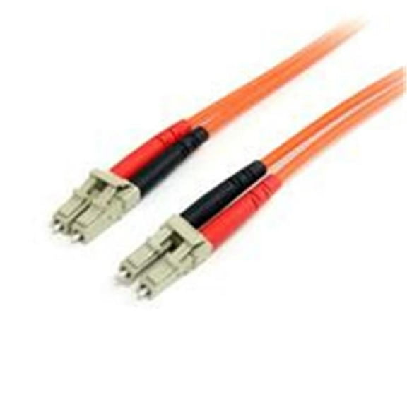 2m Multimode 62.5-125 Duplex Fiber Patch Cable LC-LC - Orange - 6.6 ft. (2 m)