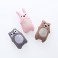 thumbnail image 2 of Las nuevas y lindas formas de animales incluyen juguetes de peluche con hierba gatera para mascotas., 2 of 6