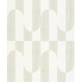 thumbnail image 4 of White Retro Funky Geometric Wallpaper R8377, 4 of 4