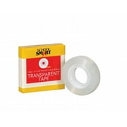 School Smart Transparent Tape, 1/2 Inch x 36 Yards, Pack of 12