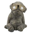 thumbnail image 1 of Sagebrook Home RESIN, 15"H SLOUCHING DOG W/ SOLAR, ANTIQUE GOLD, 1 of 2