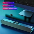 thumbnail image 4 of Altavoz portátil de mini tira multimedia Bluetooth con función de micrófono, altavoces para computadora con función de micrófono, mini portátil multimedia Bluetooth, 4 of 9