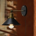 thumbnail image 5 of 12.6*9.84 Vintage Wall Lamp Plug-In Industrial Wall Sconce Light Bedroom Lighting Fixture for Bedrooms, 5 of 17