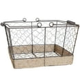 thumbnail image 5 of Wire Carry Basket With Hemp Rope Bottom Rectangular, 5 of 5