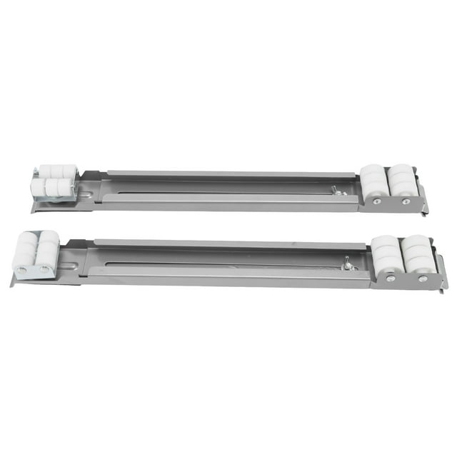 Heavy Duty Appliance Rollers, Heavy Duty Extensible Appliance Roller Load Bearing 300KG Detachable Portable Easy To Use Universal Wheel Base For Furniture Silver