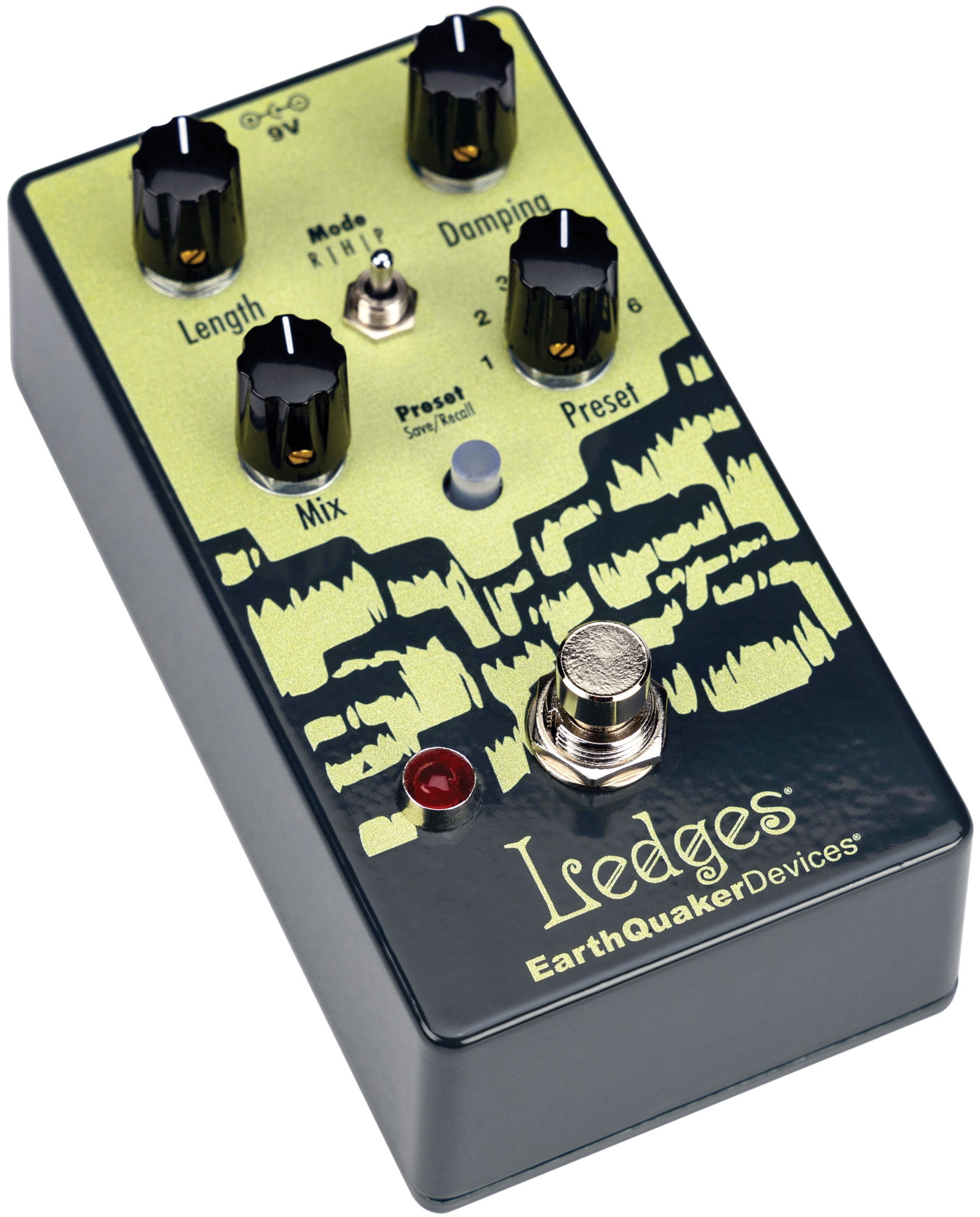 Earthquaker Devices Ledges Tri-Dimensional Reverberation Machine Pedal