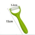 thumbnail image 2 of Ceramic Vegetable Peeler for Modern Kitchens, Lightweight 3-Piece Set Inspired by Original Peeling Technology, Easy Clean & Store, Ceramic Blades for Precision Peeling,, 2 of 5