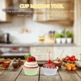 thumbnail image 2 of CRILSTYLEO Paper Cupcake Liners for Wedding and Holiday Baking Assorted Color Large Capacity 400pcs, 2 of 6
