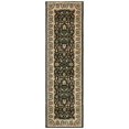 thumbnail image 2 of Oriental Weavers Kashan Area Rug - 108B1 - 6'7" x 9'6" - in Black/ Ivory - Vintage Inspired, Stain Resistant, Family and Pet Friendly , Dining, Living Room Rug, 2 of 2