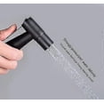 thumbnail image 3 of Stainless Steel Toilet Bidet Sprayer, Bidet Sprayer Kit, Faucet Sprayer Shattaf Toilet Sprayer (black), 3 of 5