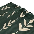 thumbnail image 3 of Yayeee Shower Curtain with Hooks 72"x72" Waterproof Fabric Bathroom Hanging Decor, Green Plants, 3 of 5