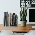 thumbnail image 2 of JIELISI Jielisi Triple File Organizer, Minimalist Plastic Document Tray, Grey-White Desktop Storage Solution, 2 of 6