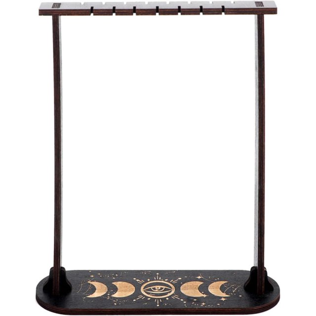 Necklace Display Shelf, Pendulum Display Holder, Lightweight Wooden Pendulum Display, Multifunctional Crystal Pendulum Display, Necklace Display Stand for Hanging Jewelry Tabletop Decor