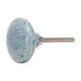 thumbnail image 4 of Ellementry Set of 6 Handcrafted Ceramic Cabinet Knobs – Breeze Blue Decorative Drawer Knobs for Dresser, Cupboard & Furniture – Artisan Furniture Hardware for Kitchen and Wardrobe, 4 of 9