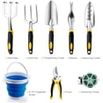 thumbnail image 5 of RichYa Garden Tools Set, 34 Pcs Aluminum Gardening Tools Kit, Gifts for Men Women, 5 of 9