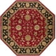 Mark&Day Area Rugs, 8x8 Forli Traditional Garnet Octagon Area Rug (8 ...