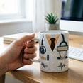 thumbnail image 5 of BUDAO00 Personalized Dentist Mug, DDS Mug Gifts For Men Women, Dental Student Grad Gifts For Him Her, Doctor Of Dental Surgery Cup Thank You Dentist Cup, 5 of 5
