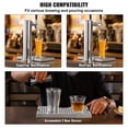 thumbnail image 3 of VEVOR Kegerator Beer Drip Tray, 304 Stainless Steel Keg Drip Trays with 4 Non-Slip Rubber Pads and Detachable Cover, Heat / Cold Resistant Beer Tower Drip Pan for Bar Restaurant Coffee Shop Home, 3 of 9