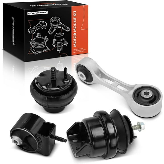 A-Premium 4PCS Engine Motor Mount and Transmission Mount and Torque Strut Mount Kit Compatible with Ford Taurus 2000-2003 & Mercury Sable 2000-2005, 3.0L, Automatic Transmission