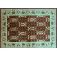 thumbnail image 1 of Ahgly Company Indoor Rectangle Oriental Light Blue Traditional Area Rugs, 4' x 6', 1 of 4