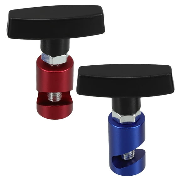 FRCOLOR 2pcs Hood Lift Support Struts Clamp Car Hood Prop Struts Clamp Lift Engine Support Bar Auto Hood Prop Rods Hood Struts Lift Support