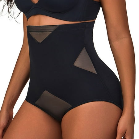 GENGING Panties for Women Womens Solid Color Thin Style Sexy Roll Back Clearance Items Retract Waist Lift Buttocks Ventilate Plus Size Shapewear Pants