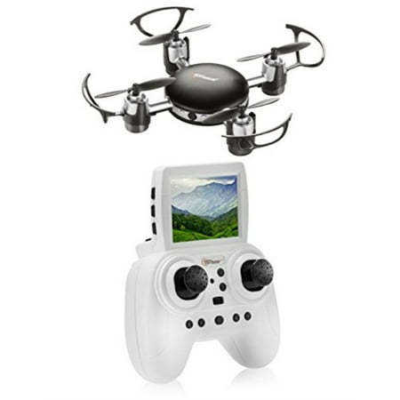 Top Race RC Mini SPY Drone with HD Camera Live Video, 2.4 Ghz, Mini FPV Drone with LCD Screen â€“