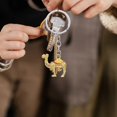 thumbnail image 3 of 3pcs Camel Keychain Animal Keychain Pendant Camel Hanging Pendant Keychain Camel Charm Bag Hanging Pendant Stylish Keychain, 3 of 3