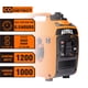 thumbnail image 3 of Generador portátil GENMAX GM1200i de 1200 W, ultra silencioso, 3 of 9