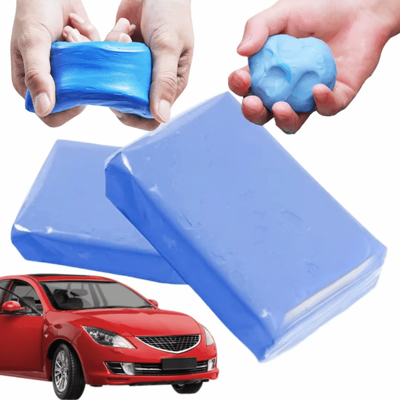 Kit Barras Arcilla Limpiadora Carros Mágica Plastilina 2pz