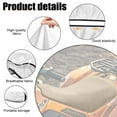 thumbnail image 6 of Uorisanigo Beige ATV Seat Cover Seat Pad Cover, Waterproof ATV Accessories for All Seasons, Compatible with Polaris Sportsman 400 500 850 1000 & Honda Rancher 420, 6 of 7