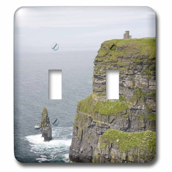 3dRose, Limerick, Ireland, Cliffs of Moher, Atlantic Ocean - EU15 MWR0007 - Micah Wright, double toggle switch
