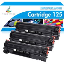 True Image 3-Pack Compatible Toner Cartridge for Canon 125 LBP6000 MF3010 Hign Yeild(Black)
