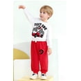 thumbnail image 2 of Younger Tree 1st Birthday Outfit Boy Winter Smile Cool Long Sleeve Sweatshirt Clothes Set Gift for 12-18 Months, 2 of 7
