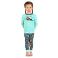 thumbnail image 2 of LazyOne Warm Long-Sleeve PJ Sets for Girls and Boys, Otterly, Funny Animal Kids' Pajama Sets, 2 of 7