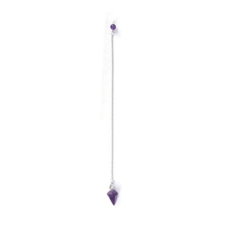 

Aosijia 1 Piece Pendants Stones Rocks Crystal Pendulum Ornament Gift E
