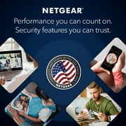 NETGEAR Orbi Whole Home Tri-band WiFi 6 Mesh Network System (RBK663) – Router with 2 Satellite Extenders, Security Features, Coverage up to 6,600 sq. ft., 75 Devices - AX3800 (Up to 3.8Gbps)