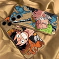 thumbnail image 5 of Funda de teléfono con diseño de anime de One Piece Monkey D. Luffy Roronoa Zoro para iPhone 15, 14, 13, 12, 11 Pro Max, carcasa suave con dibujos animados, 5 of 5