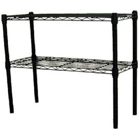 Focus Products Group 21436 4 Tier Shelf Rack Black Steel 14 X 36 Focus Products Group 21436 4 Tier Shelf Rack Black Steel 14 X 36