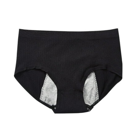 

Lingerie For Women Widened Version Of Three Layer Anti-Side Underwear Midwaist Underwear