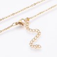 thumbnail image 4 of 304 Stainless Steel Pendant Necklaces Ginkgo Leaf Mixed Color 18.03 inch(45.8cm) 1.5mm, 4 of 4