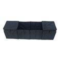 thumbnail image 4 of OULII 1ensemble Coffre de Voiture Boîte à Outils Noir PVC Pliable Rangement pour Équipement d'Urgence, 4 of 7
