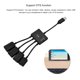 thumbnail image 3 of Tipo c hub usb, enchufe liviano compacto de intercambio caliente y reproducir 480mbps de transmisión USB C HUB PARA OFICINA PARA EL HOGAR, 3 of 7