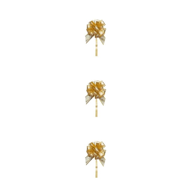 Matsuzay Tire de la cinta de lazo para envolver regalos Decoración de bodas Regalo de Navidad Oro Type1 NO1