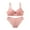 Pink, variant on Maternity Bra and Underwear Set for Women, Solid Color Nursing Sleep Bra with Underwire for Daily Wear and Support, Includes 2 Pieces