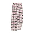 thumbnail image 2 of PFRNLF Christmas Pajama Pants for Women, Comfy Fuzzy Pj Bottoms with Pockets Fluffy Fleece Sleepwear Pants, 2 of 6